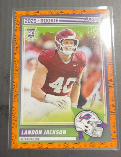 2025 Panini Score A Treat #87 Landon Jackson — front