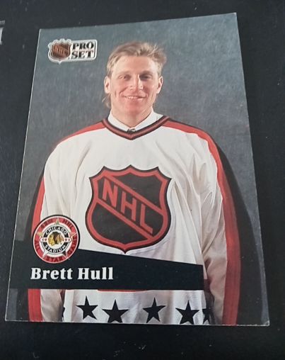 1991-92 Pro Set #290 Brett Hull St. Louis Blues — front