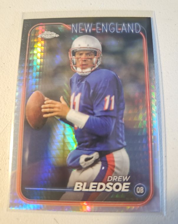 2024 Topps Chrome #122 Drew Bledsoe — front