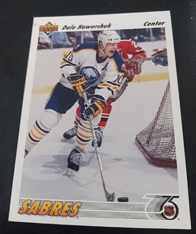 1991-92 Upper Deck #126 Dale Hawerchuk — front