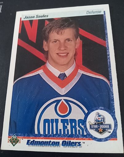 1990-91 Upper Deck #75 Jason Soules — front