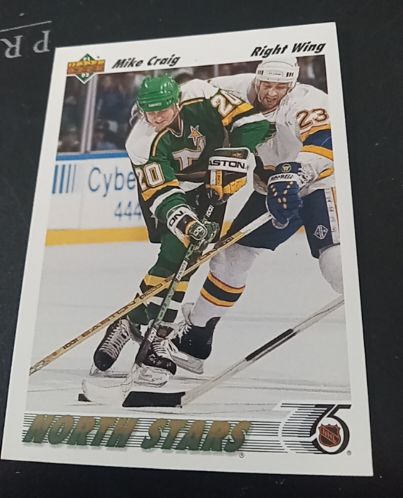 1991-92 Upper Deck #125 Mike Craig — front