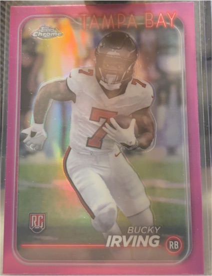 2024 Topps Chrome #226 Bucky Irving — front