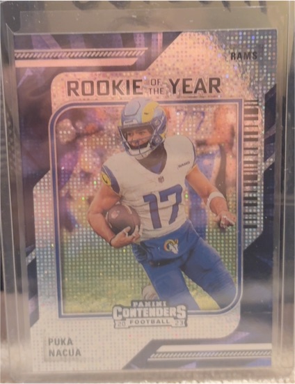 2023 Panini Contenders Rookie of the Year #19 Puka Nacua — front