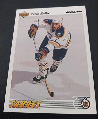 1991-92 Upper Deck #192 Kevin Haller — front