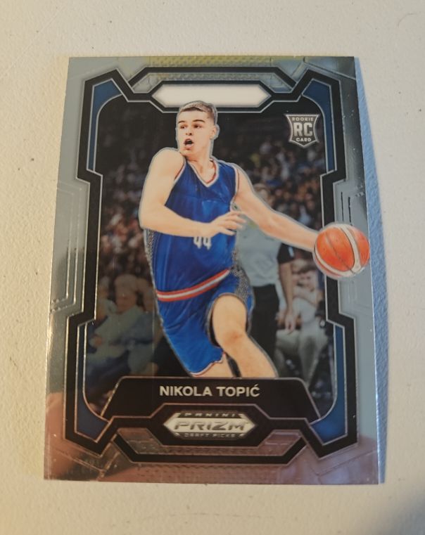 2024 Panini Prizm Draft Picks #10 Nikola Topić — front