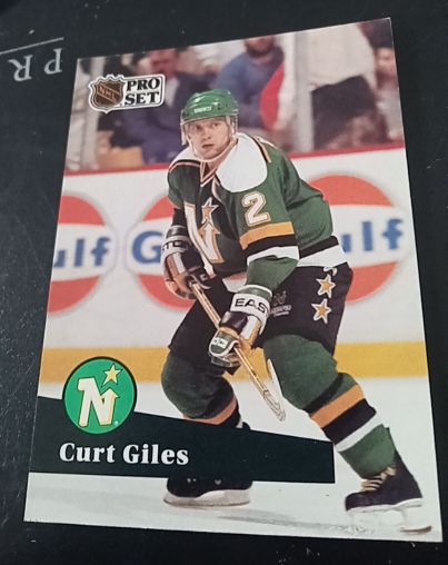 1991-92 Pro Set #114 Curt Giles — front