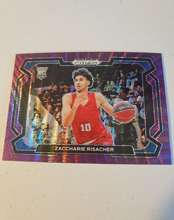 2024 Panini Prizm Draft Picks #69 Zaccharie Risacher — front