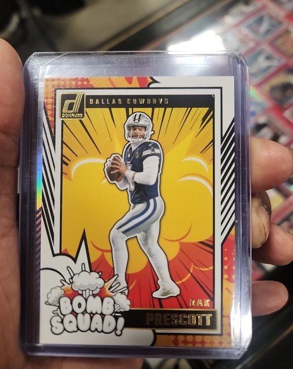 2024 Panini Donruss #34 Dak Prescott Bomb Squad — front