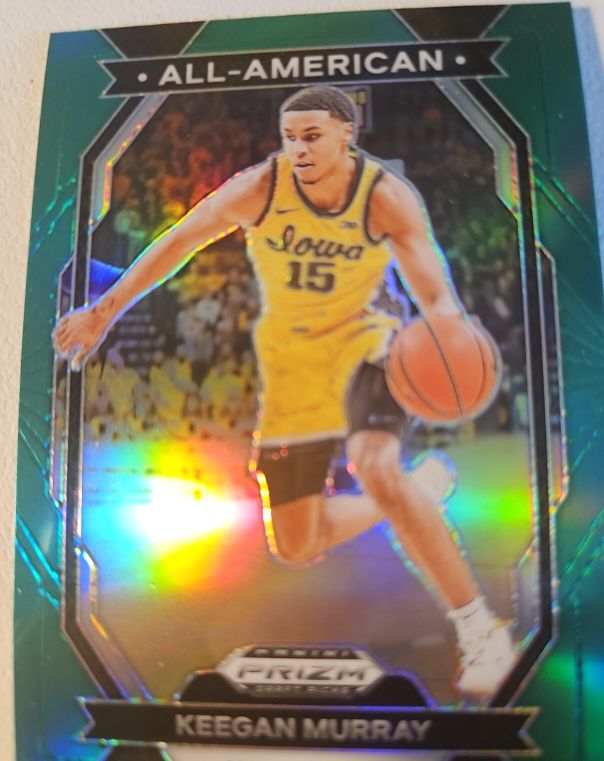 2024 Panini Prizm Draft Picks #19 Keegan Murray All-American — front