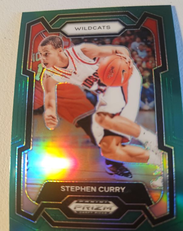 2024 Panini Prizm Draft Picks #77 Stephen Curry — front