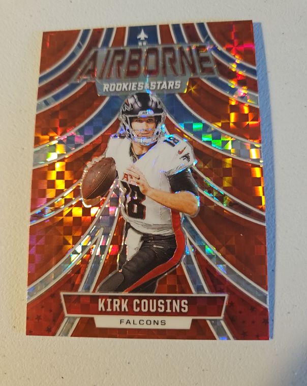 2024 Panini Rookies & Stars Airborne #A-KCS Kirk Cousins — front