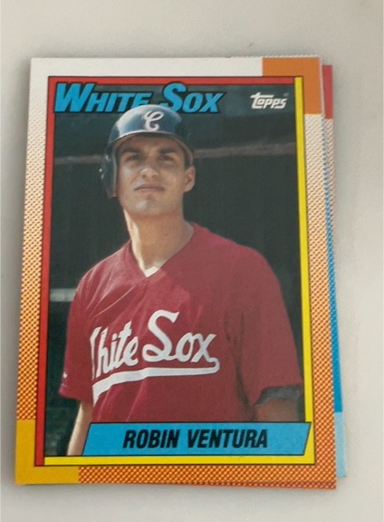 1990 Topps #121 Robin Ventura — front