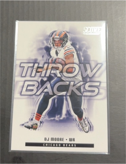 2025 Panini Score Throwbacks #20 DJ Moore — front