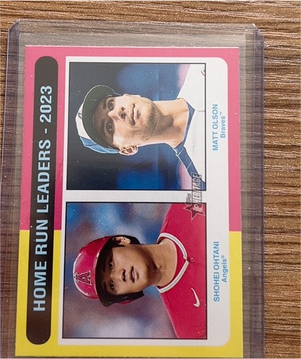 2024 Topps Heritage #307 Shohei Ohtani / Matt Olson — front