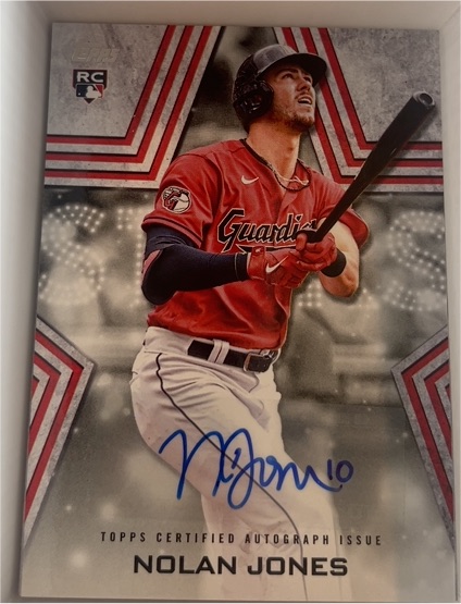 2023 Topps Series 1 Baseball Stars #BSA-NJ Nolan Jones — front