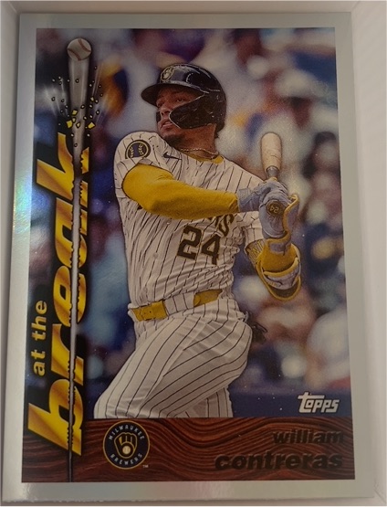 2024 Topps Archives 1995 At the Break #95ATB-14 William Contreras — front