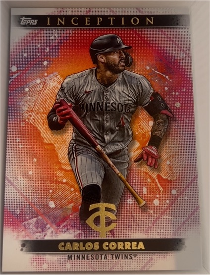 2024 Topps Inception #50 Carlos Correa — front