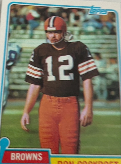 1981 Topps #458 Don Cockroft — front