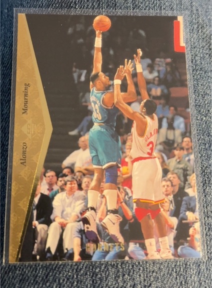 1994-95 Upper Deck SP #41 Alonzo Mourning — front