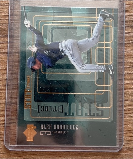 2000 Upper Deck Baseball Statitude #S27 Alex Rodriguez — front