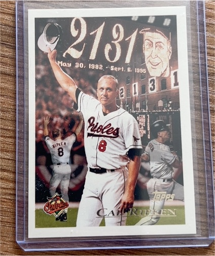 1996 Topps #96 Cal Ripken Jr. — front