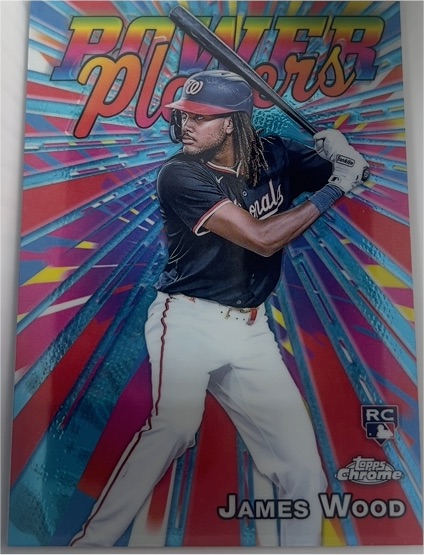2025 Topps Chrome #PP-19 James Wood — front