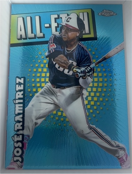 2025 Topps Chrome #CAE-20 José Ramírez All-Etch — front