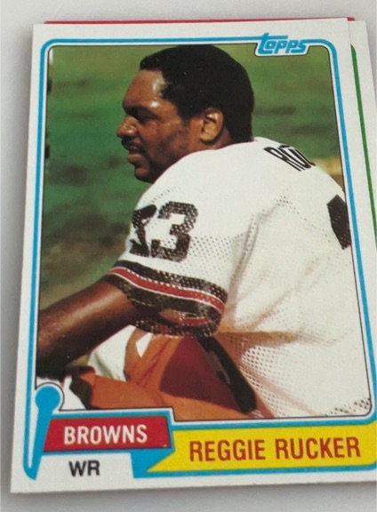 1981 Topps #9 Reggie Rucker — front