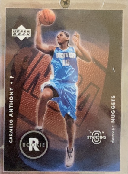 2003-04 Upper Deck Standing O #87 Carmelo Anthony — front