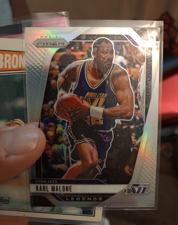 2024-25 Panini Prizm #289 Karl Malone — front