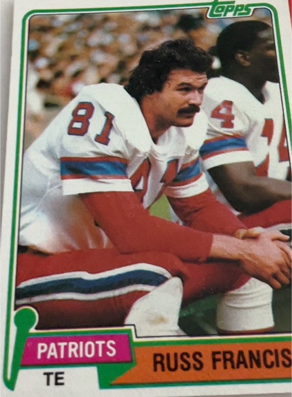 1981 Topps #515 Russ Francis — front