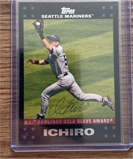 2007 Topps #313 Ichiro Suzuki — front