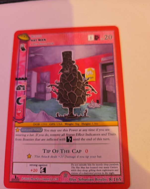 2022 MetaZoo UFO 1st Edition #8/165 Hat Man — front