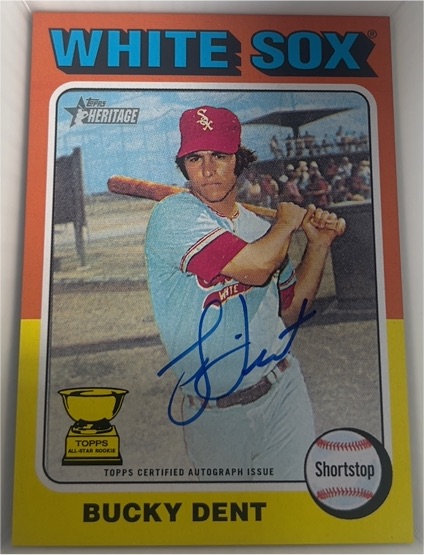 1975 Topps #299 Bucky Dent — front