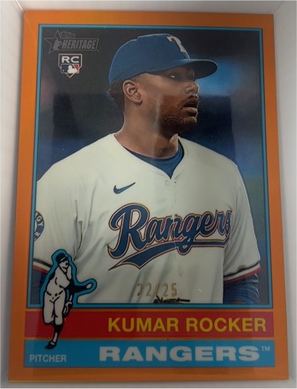 2025 Topps Heritage #179 Kumar Rocker — front