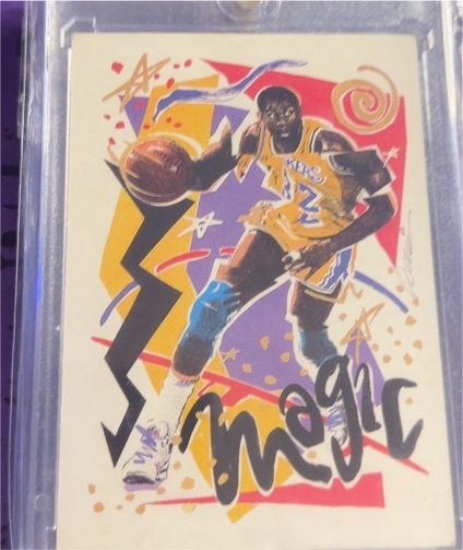 1990-91 NBA Hoops #367 Magic Johnson — front