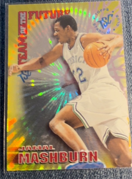 1994-95 Topps Stadium Club #8 Jamal Mashburn — front