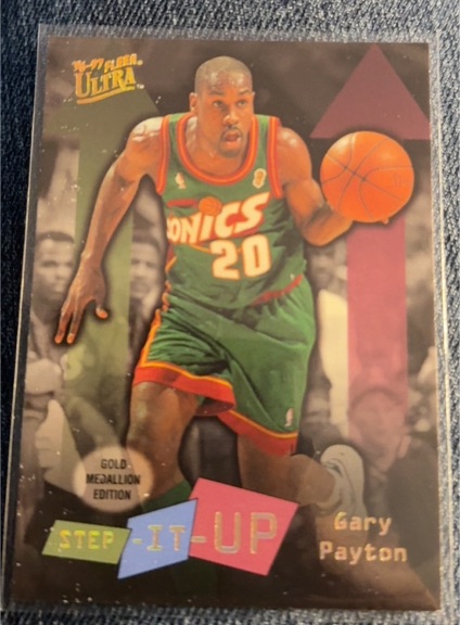 1996-97 Fleer Ultra Gold Medallion #G-283 Gary Payton — front