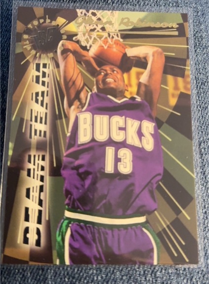 1995-96 Topps Stadium Club Beam Team #BT5 Glenn Robinson — front