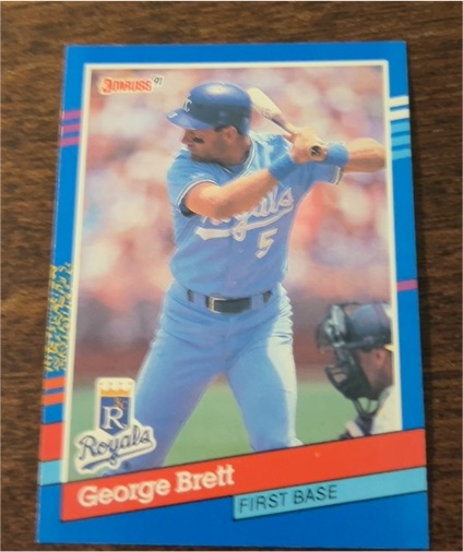 1991 Donruss #201 George Brett — front