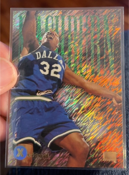1994-95 Skybox Emotion X-Cited #X9 Jamal Mashburn — front