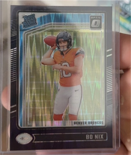 2024 Panini Donruss Optic #209 Bo Nix — front