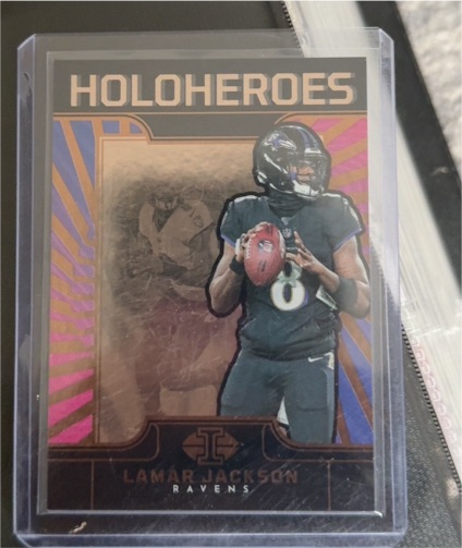 2024 Panini Illusions #27 Lamar Jackson — front