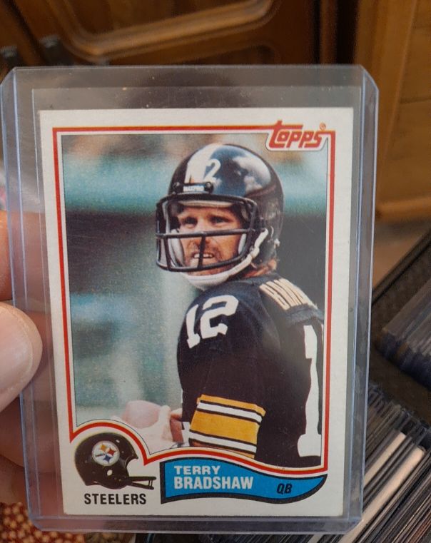 1982 Topps #204 Terry Bradshaw — front