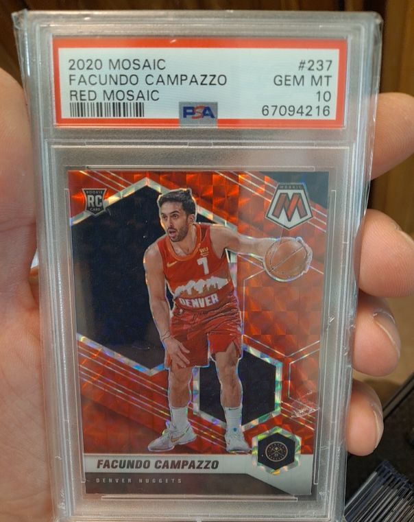 2020 Panini Mosaic #237 Facundo Campazzo — front