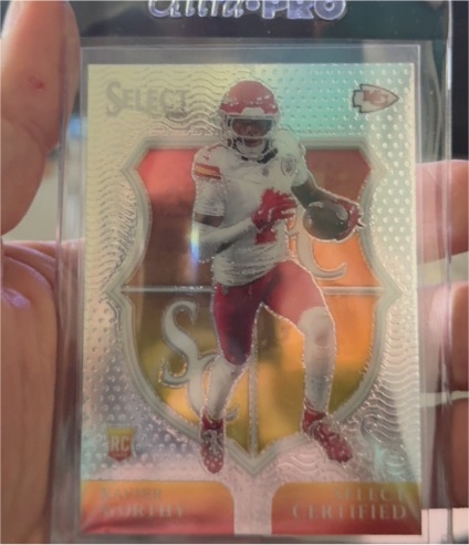 2024 Panini Select #8 Xavier Worthy Select Certified Rookies — front