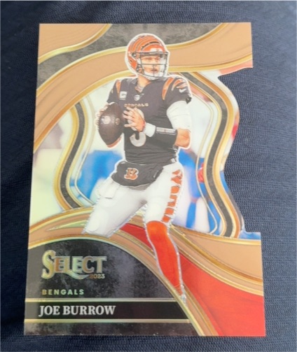 2023 Panini Select Club Level Die-Cut #256 Joe Burrow — front