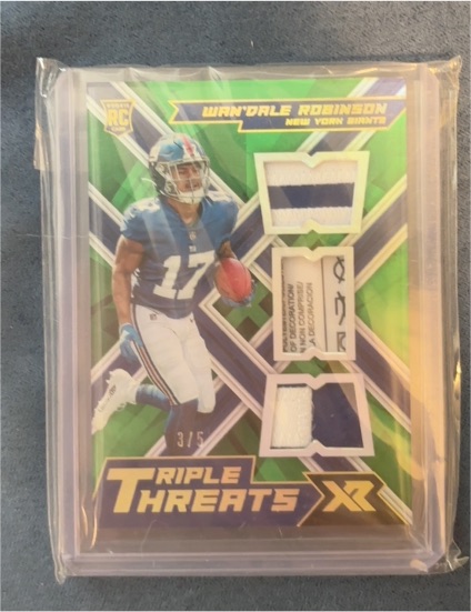 2022 Panini XR #RTT-WR Wandale Robinson — front