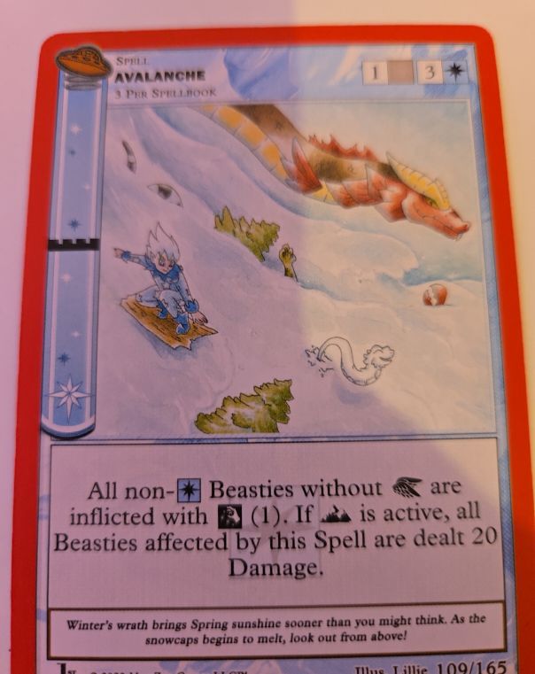 2022 MetaZoo UFO #109 Avalanche — front